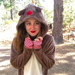 Rudolf the Red Nosed Reindeer Onsie